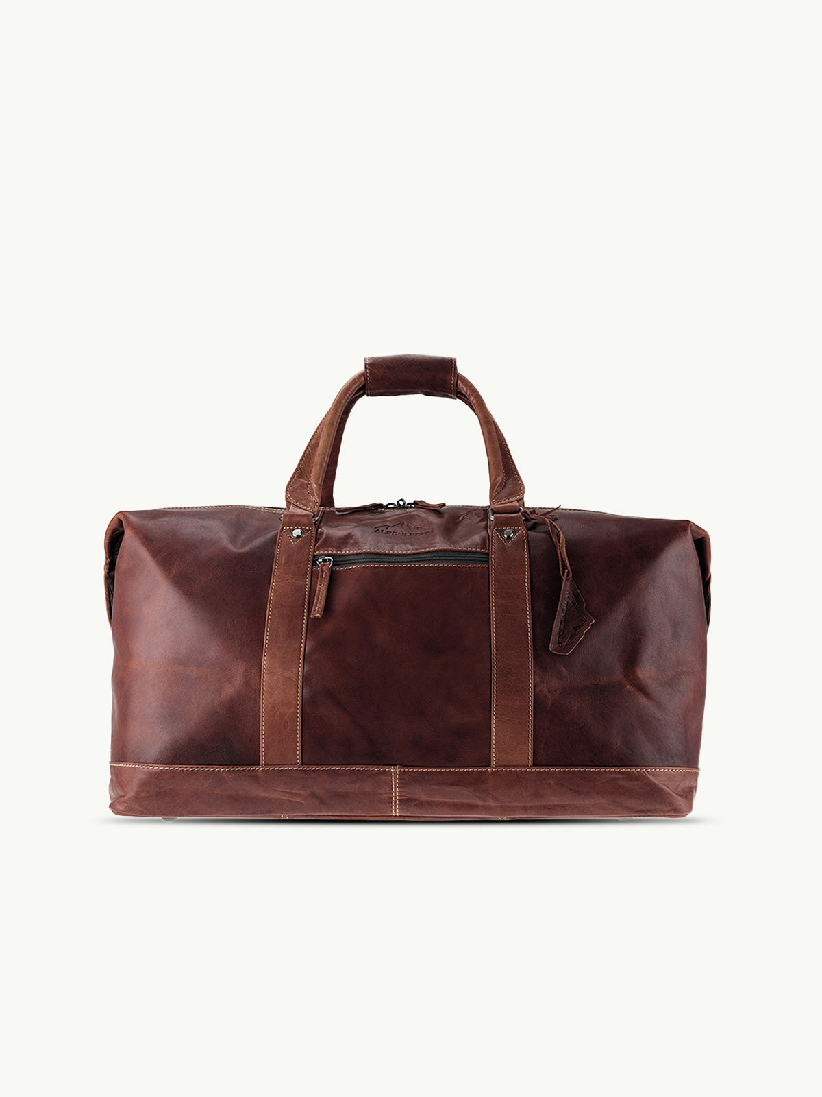 scippis duffel bag alabama – grote weekendtas van canvas en leer