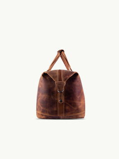 scippis duffel bag alabama – grote weekendtas van canvas en leer