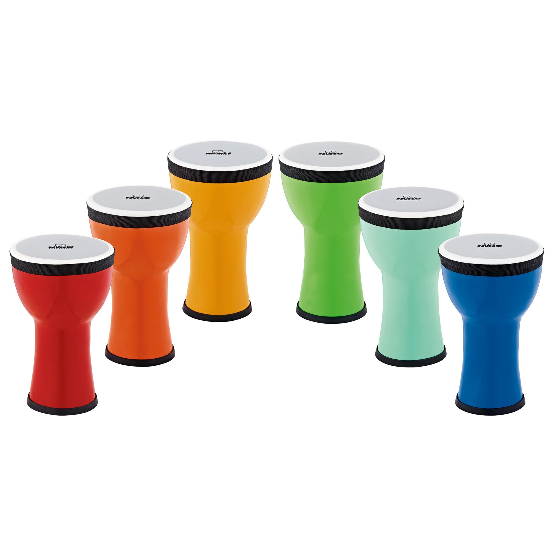 KINDER DJEMBE SET – 6-delige Groepsset van Meinl NINO