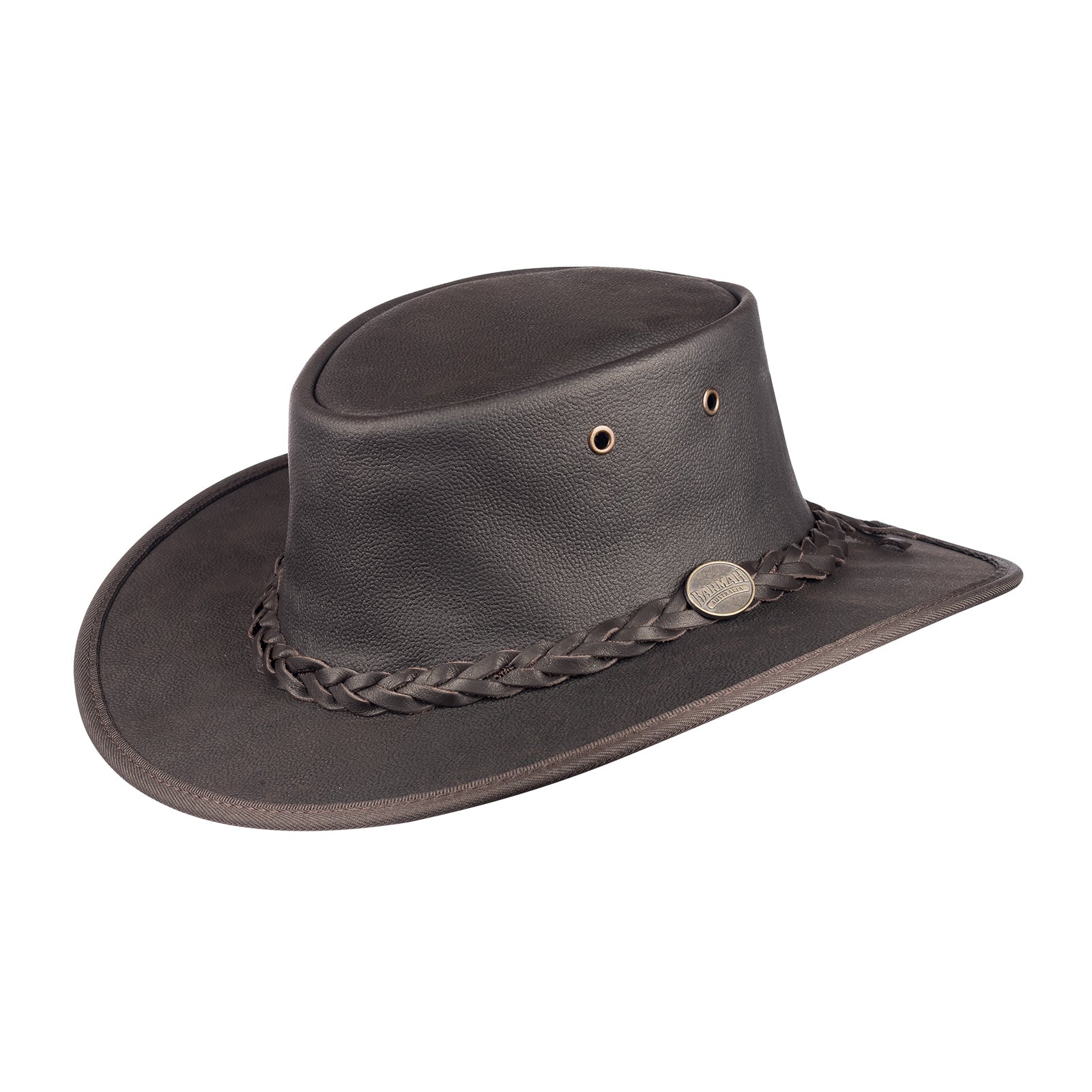 barmah squashy sundowner kangaroo hoed – premium outdoor leren hoed