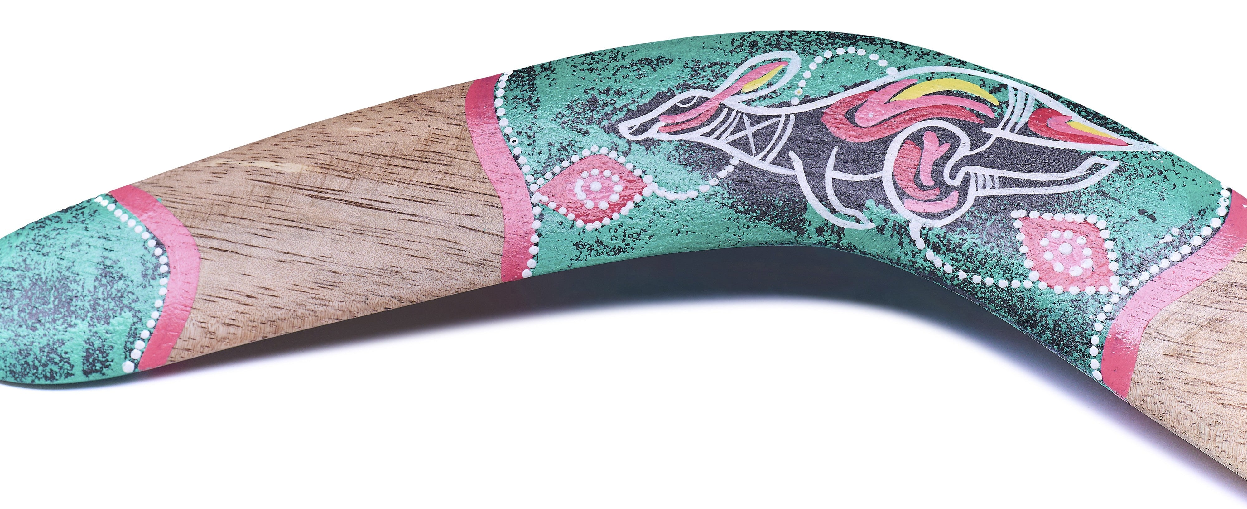 Bumerang Känguru – Träbumerang 40 cm med Kängurumotiv 