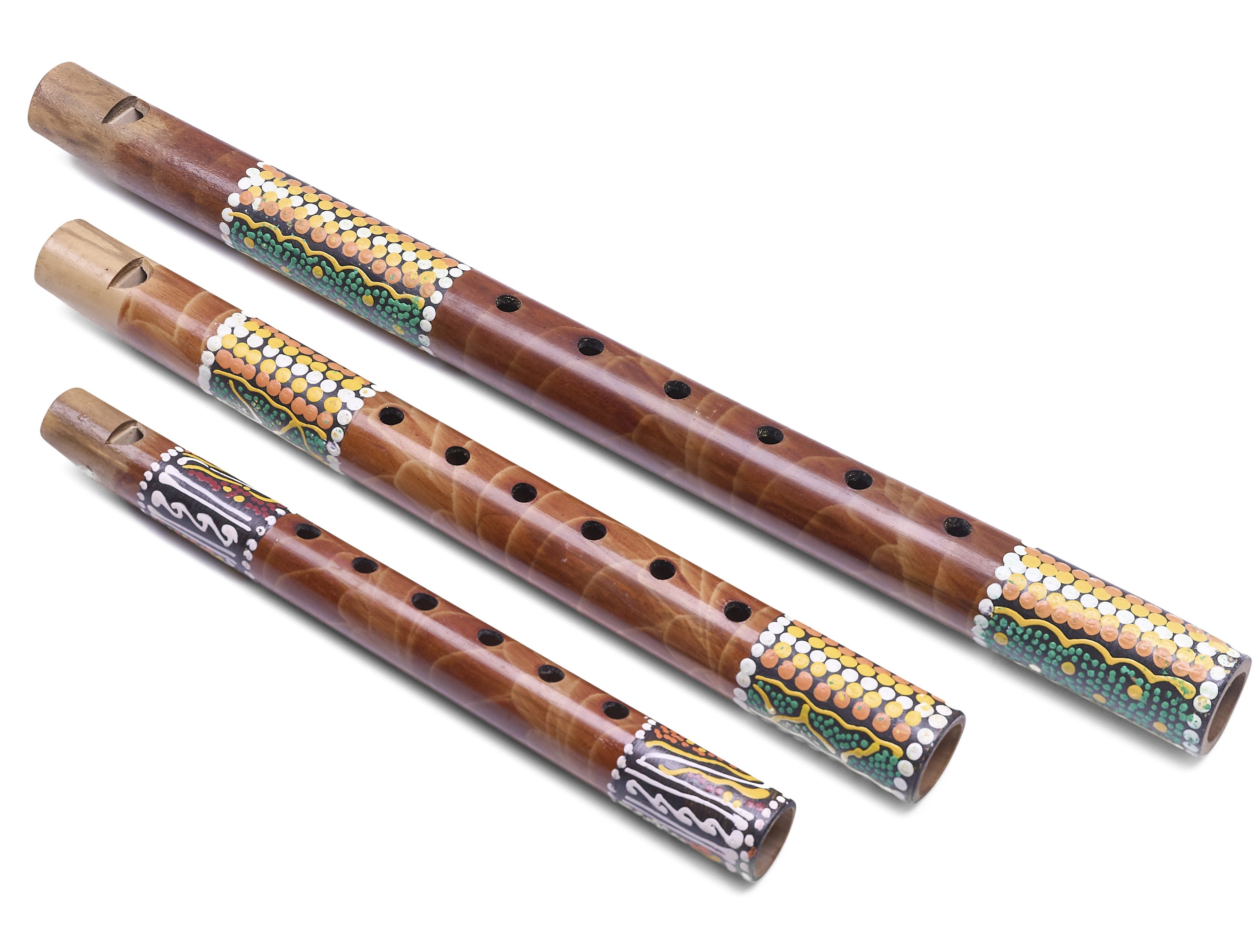 Bali Whistle Set – 3 Different Sizes for Variation in Sound and Pitch