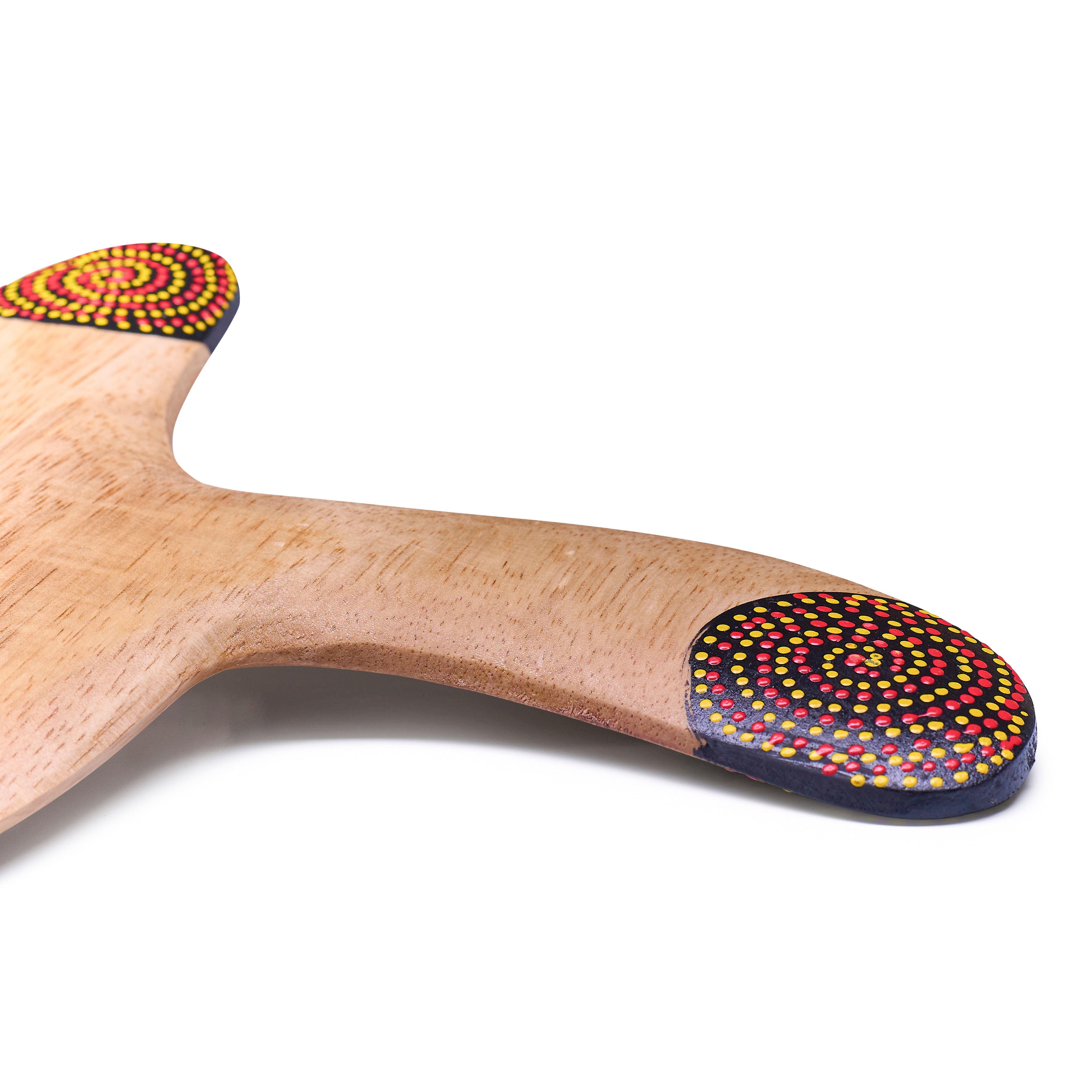 Boemerang Adventure Rood – Driebladig Ontwerp voor Beginners (22 cm)