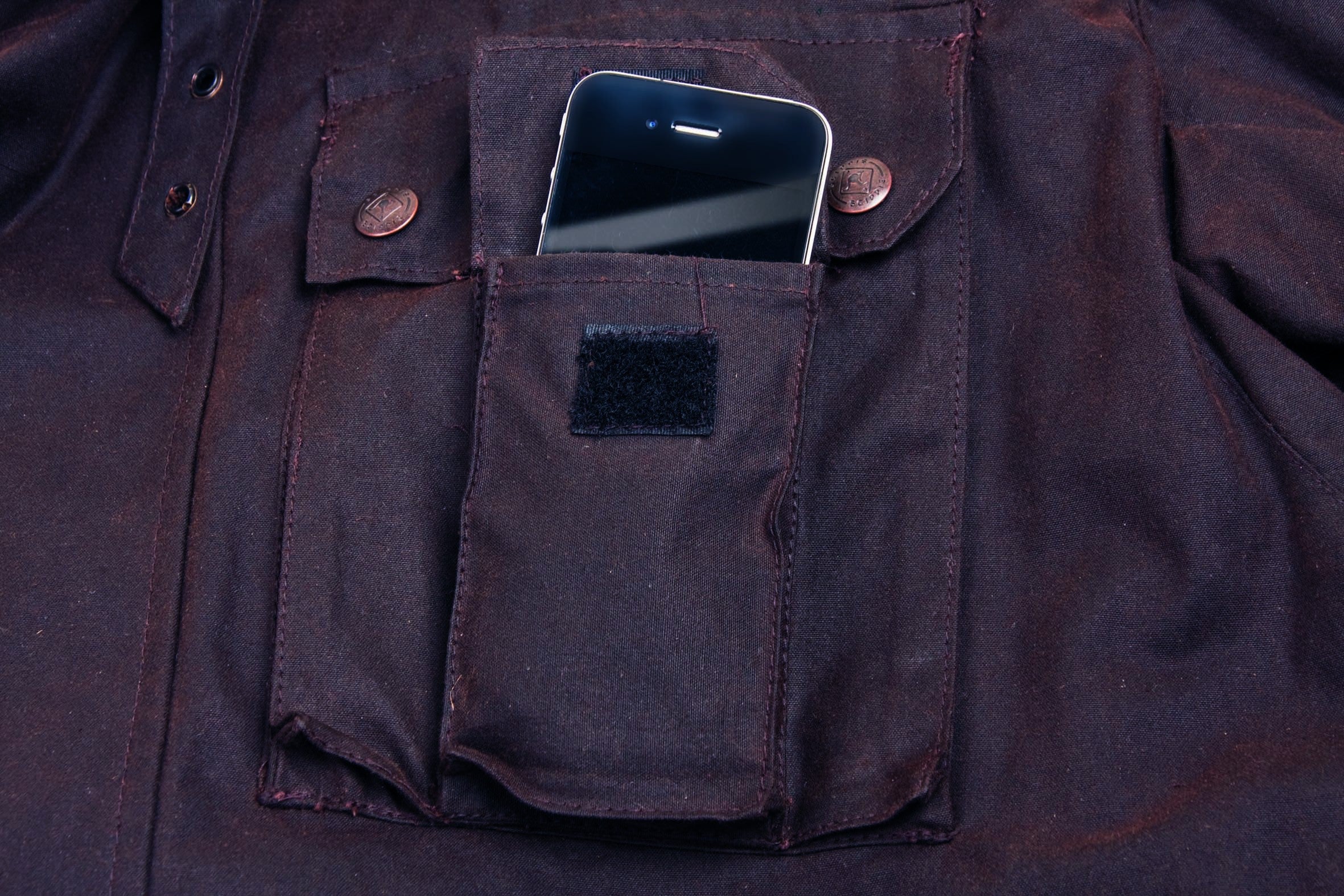 scippis cruiser jacket – outdoorjas met biker-look. 100% waterdicht