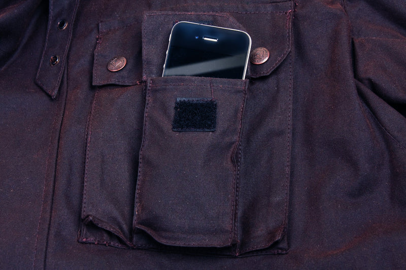 scippis cruiser jacket – outdoorjas met biker-look. 100% waterdicht