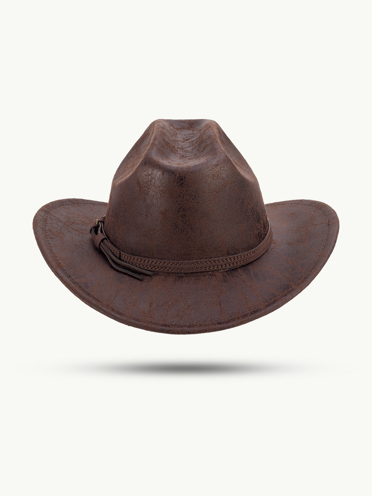 scippis ironwood hoed – robuuste polyester hoed met authentieke leren look