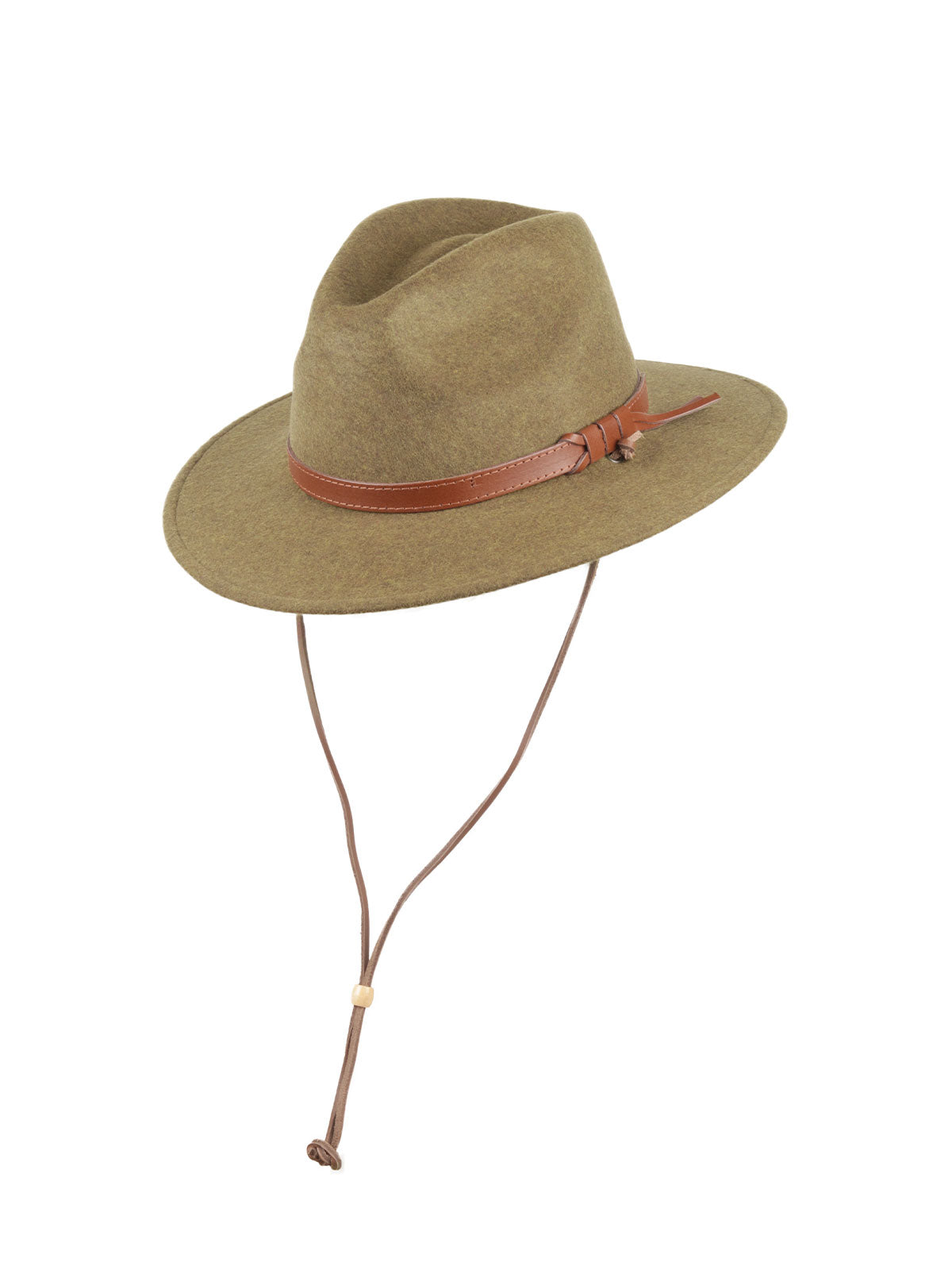 scippis warren hoed – weerbestendige fedora van 100% wolvilt met verstelbare kinband