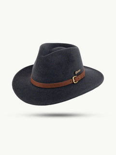scippis hoed – montero – allround vilthoed met nubuck leren band – licht & warm