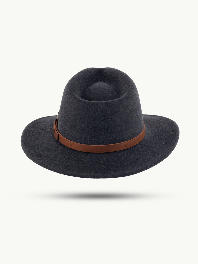 scippis hoed – montero – allround vilthoed met nubuck leren band – licht & warm