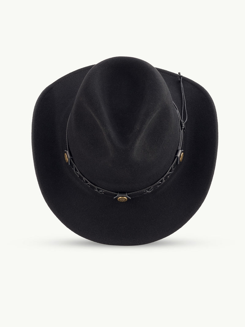 scippis hoed – mackay – stoere cowboyhoed van 100% wol – weerbestendig & karaktervol