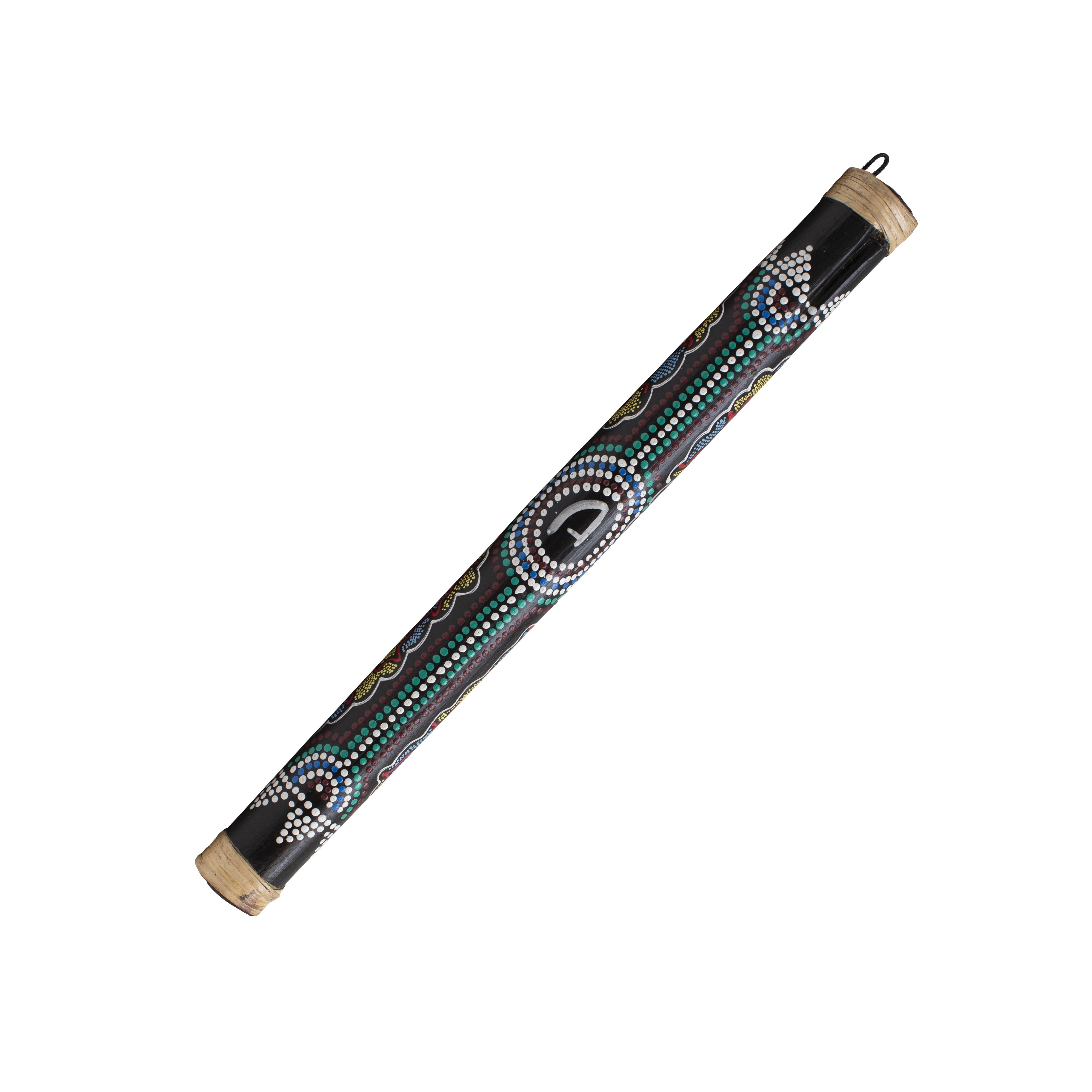 rainstick 60cm beschilderd – inclusief hoes