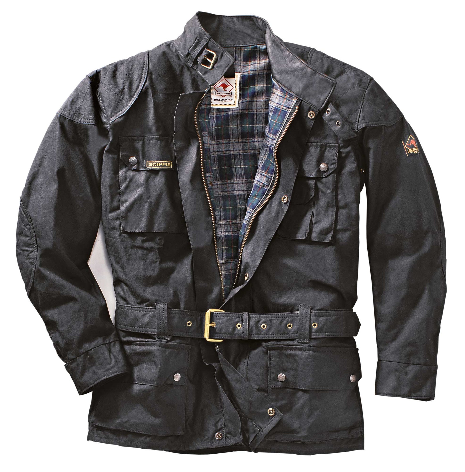 scippis cruiser jacket – outdoorjas met biker-look. 100% waterdicht