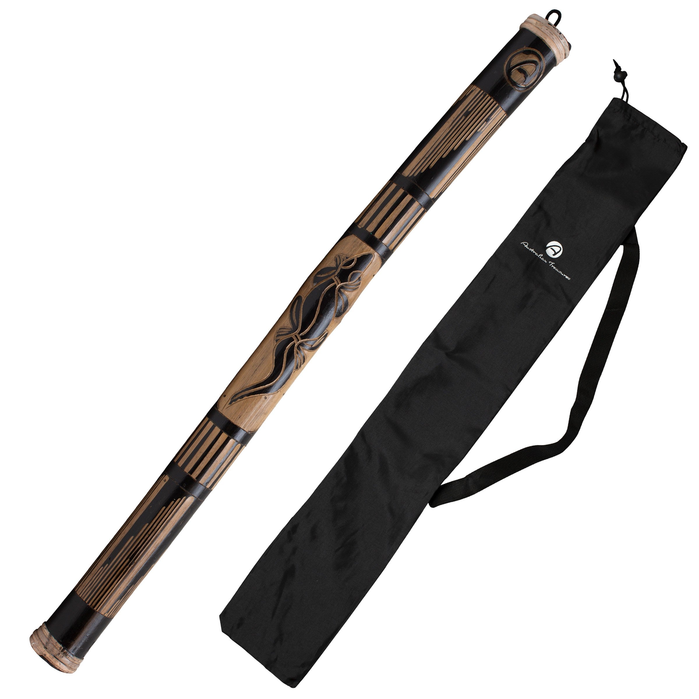 rainstick 80cm bewerkt – inclusief tas
