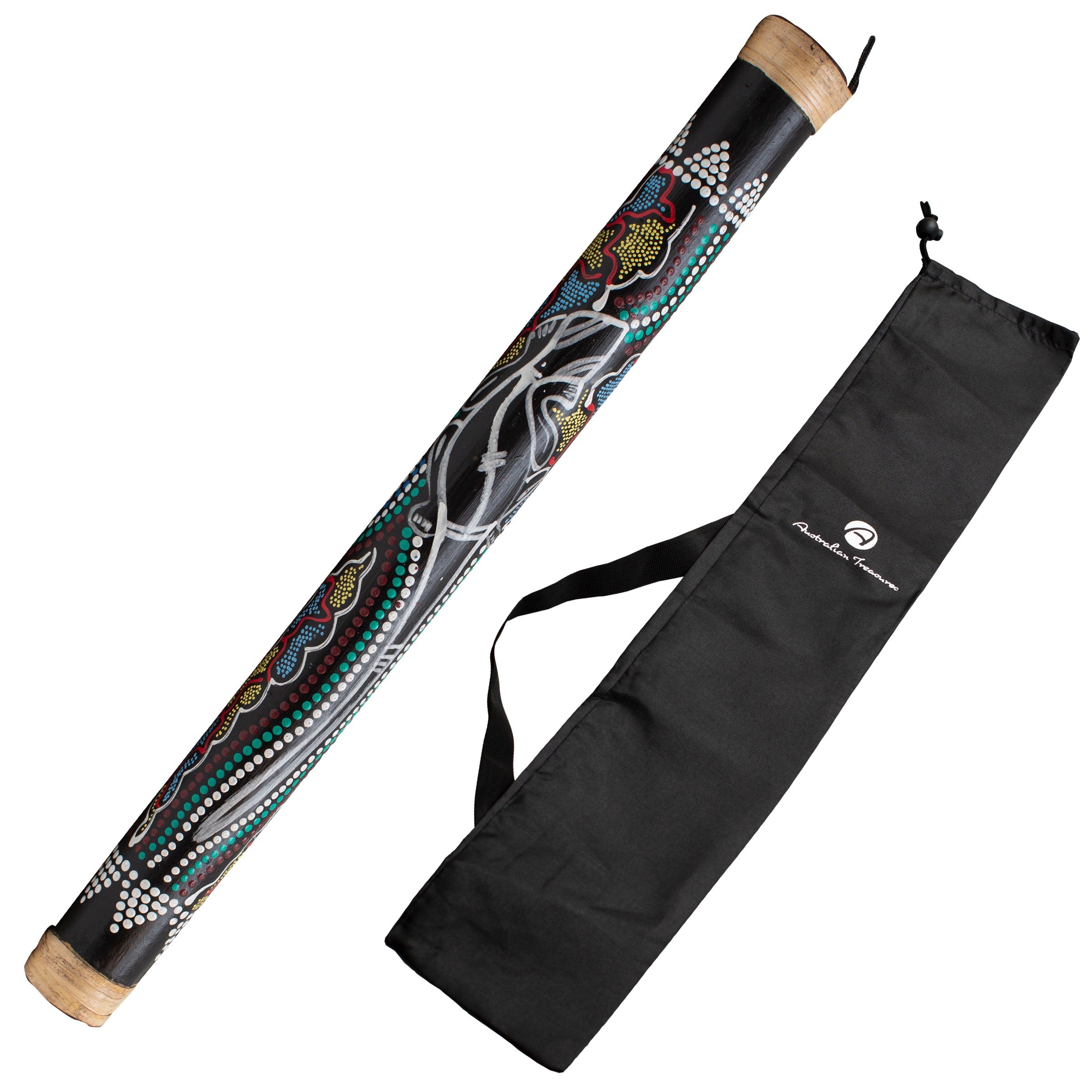 rainstick 60cm beschilderd – inclusief hoes