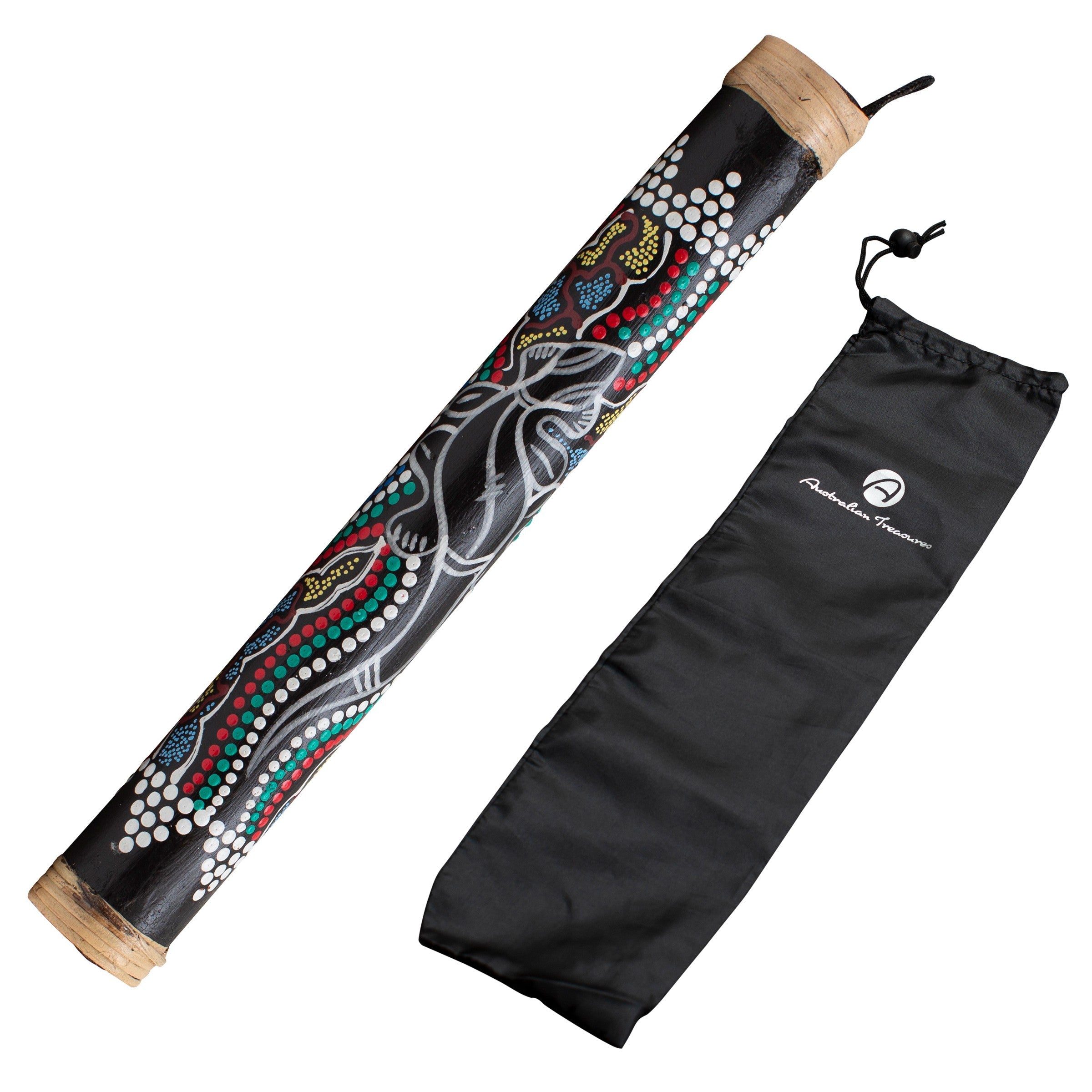 rainstick 40cm beschilderd – kleurrijk design