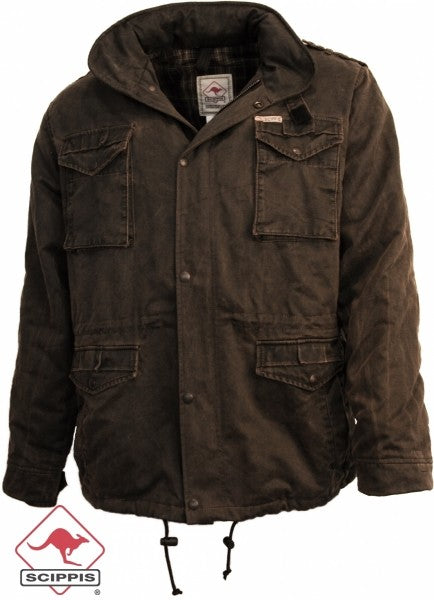 scippis newman jacket – tijdloze winterjas met klassieke look