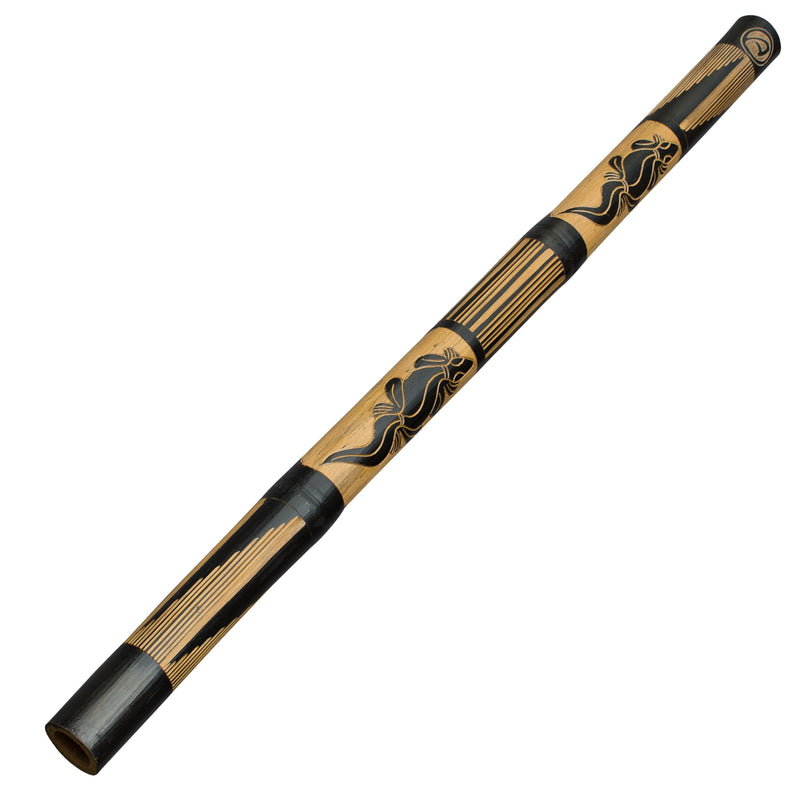 bamboe didgeridoo 120cm – met draagtas & onlinecursus circulaire ademhaling