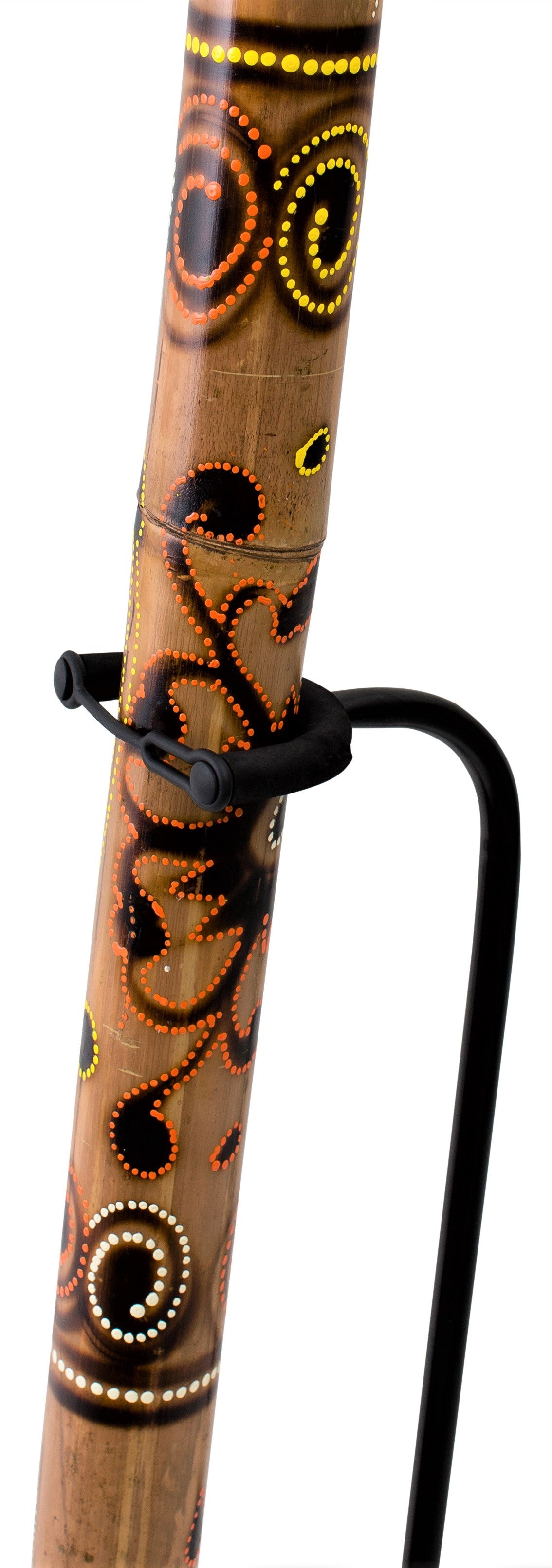 starterspakket houten didgeridoo 130cm inclusief onlinecursus - bijenwas - ikat didgeridootas - didgeridoostandaard