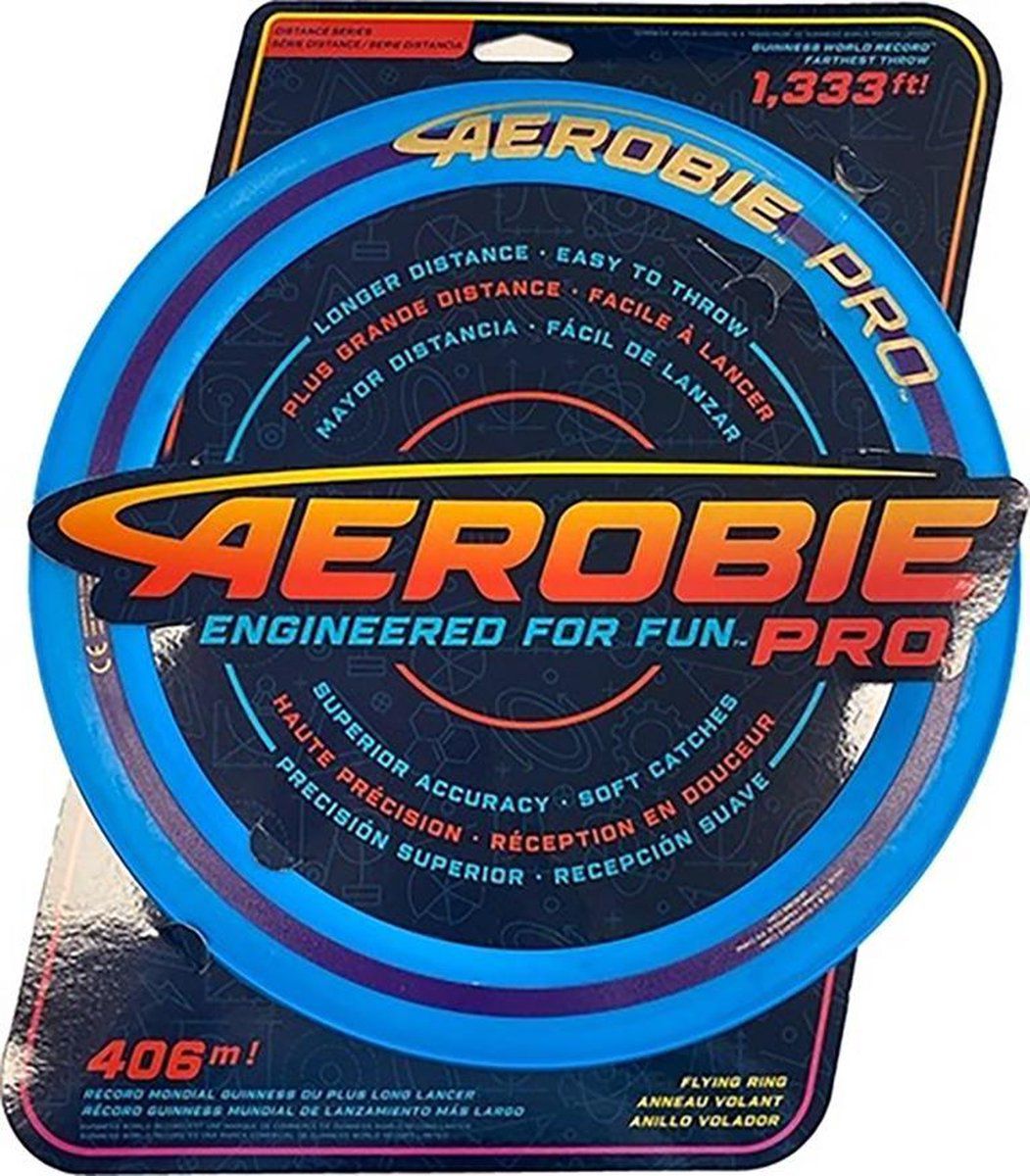 Aerobie Pro Werpring 33cm – Groot bereik, sportkwaliteit