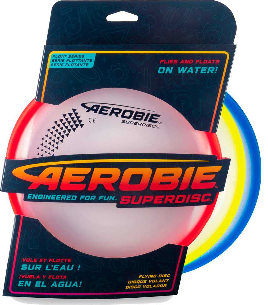 Aerobie Superdisc Frisbee – Zachte rand, ideaal voor park & strand