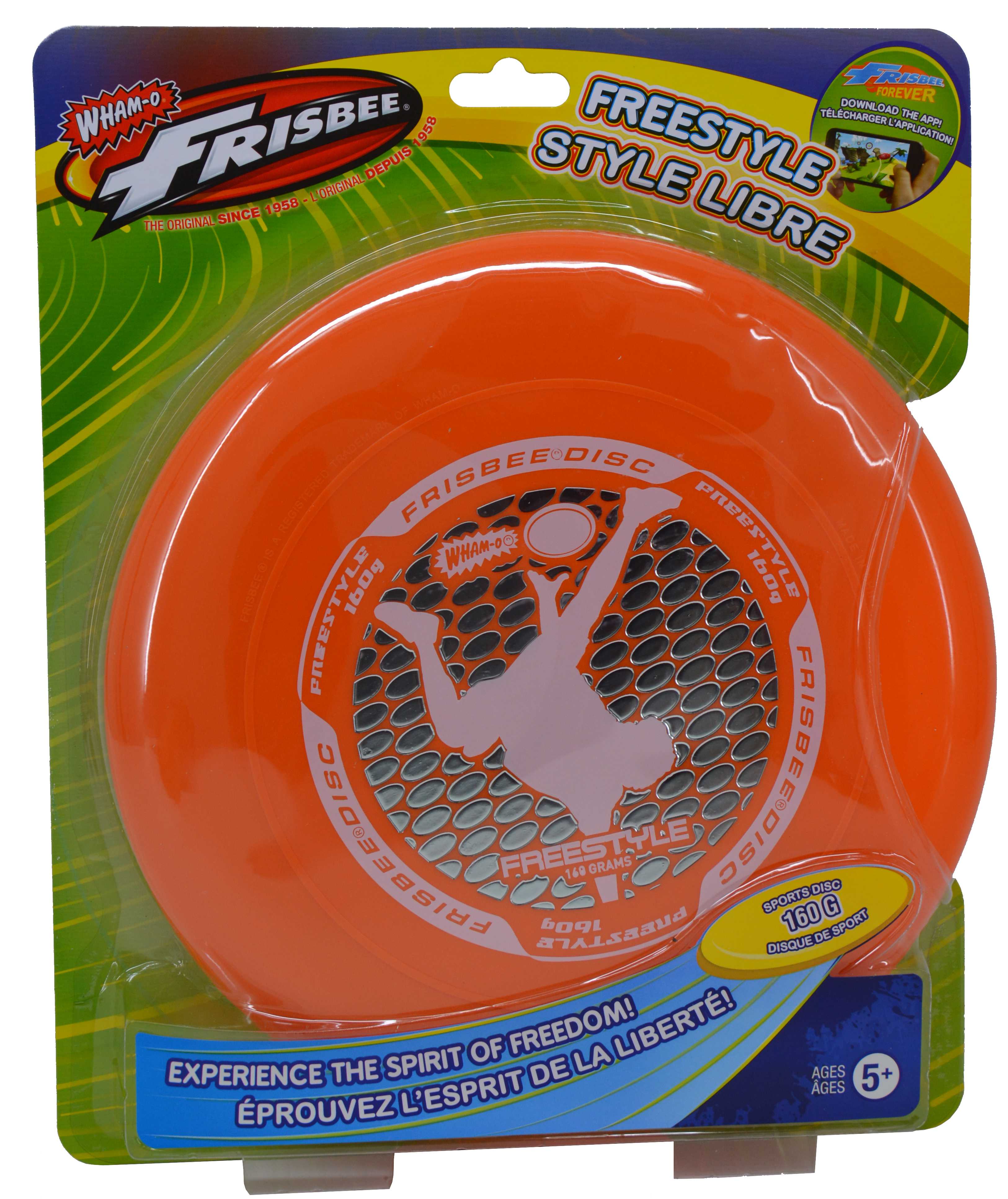 Wham-O Freestyle Frisbee – 160g voor tricks & soepel vangen
