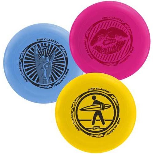Wham-O Pro-Classic Frisbee – 130g, klassieker in 3 kleuren