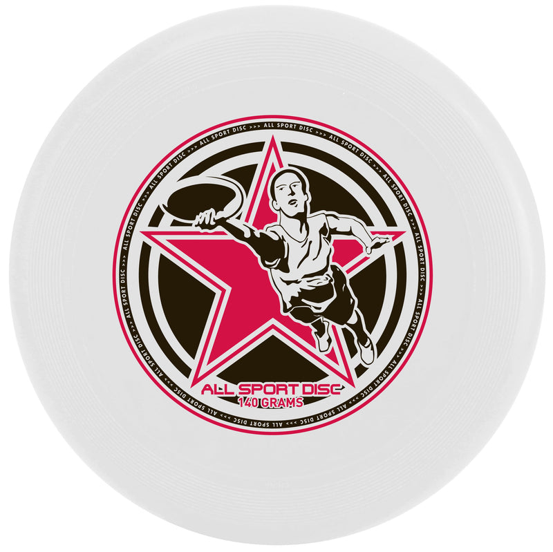 frisbee 140 gram. vanaf 6 jaar. all sport wham-o. de enige echte!