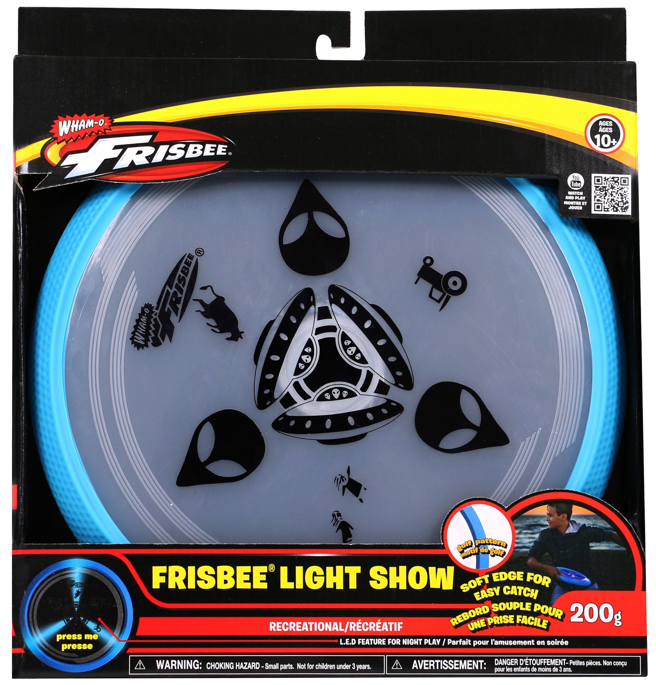 Wham-O Lightshow Frisbee – LED frisbee voor avondplezier