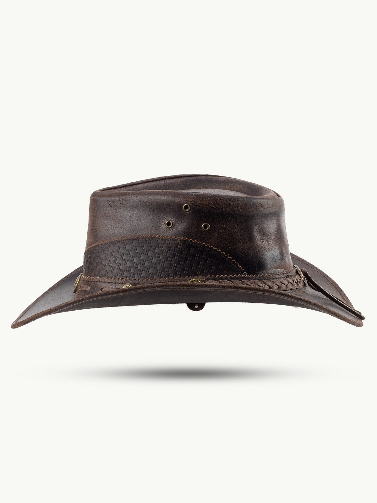 scippis hoed – lyndon – leren hoed met brede rand – bescherming tegen zon & regen voor outdoor liefhebbers