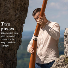 DIDGERIDOO NATURAL – Didgeridoo van Meinl - bestaat uit 2 delen