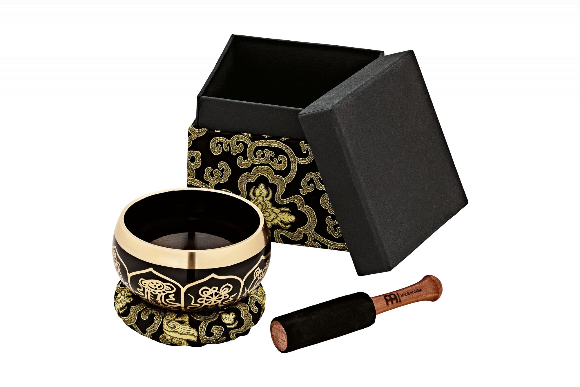 KLANKSCHAAL ORNAMENTAL 400G – Zwarte Rustgevende Tinten