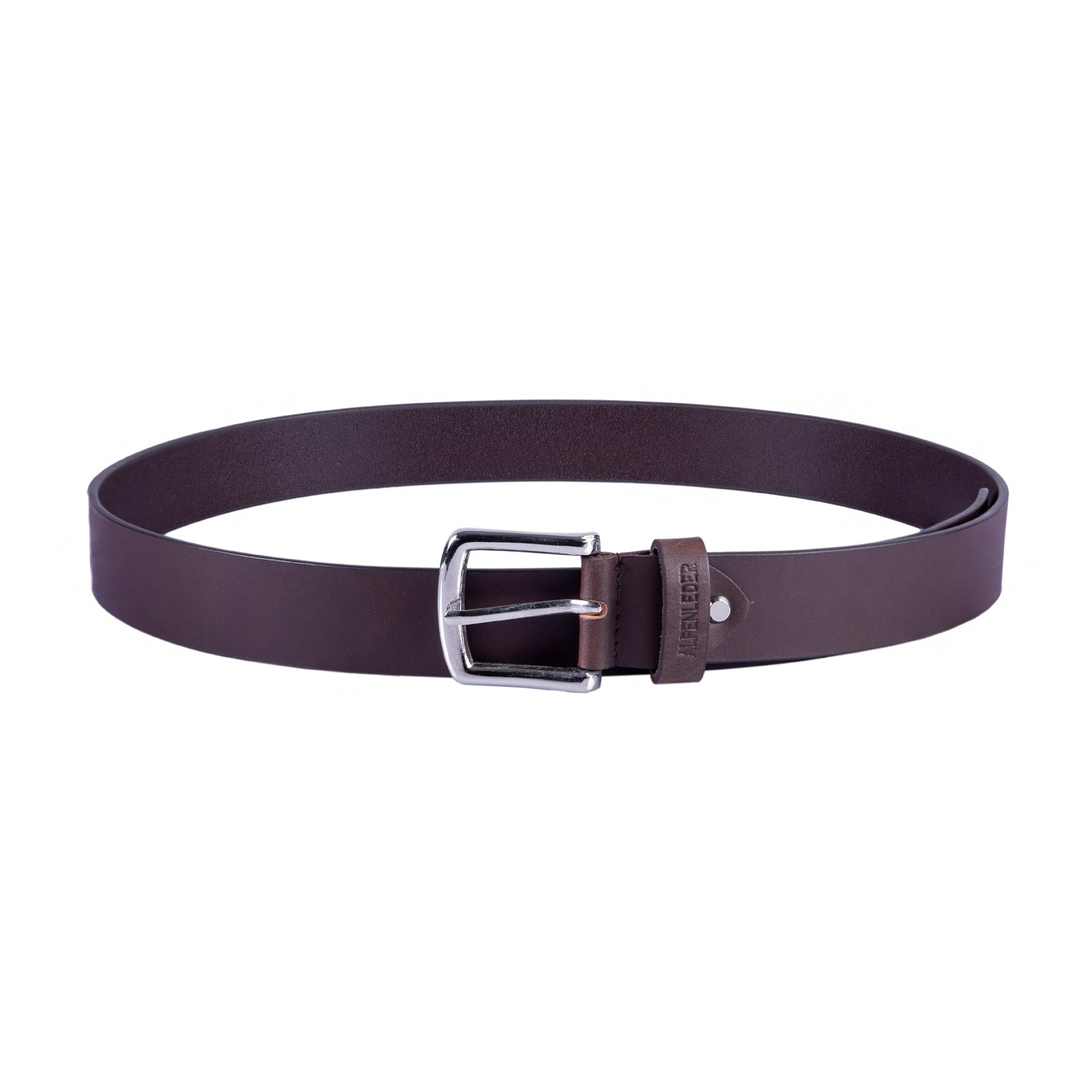 scippis belt lech – klassieke bruine riem van echt leer voor heren