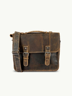 scippis messenger bag tourer – grote reistas van leer met veel opbergruimt