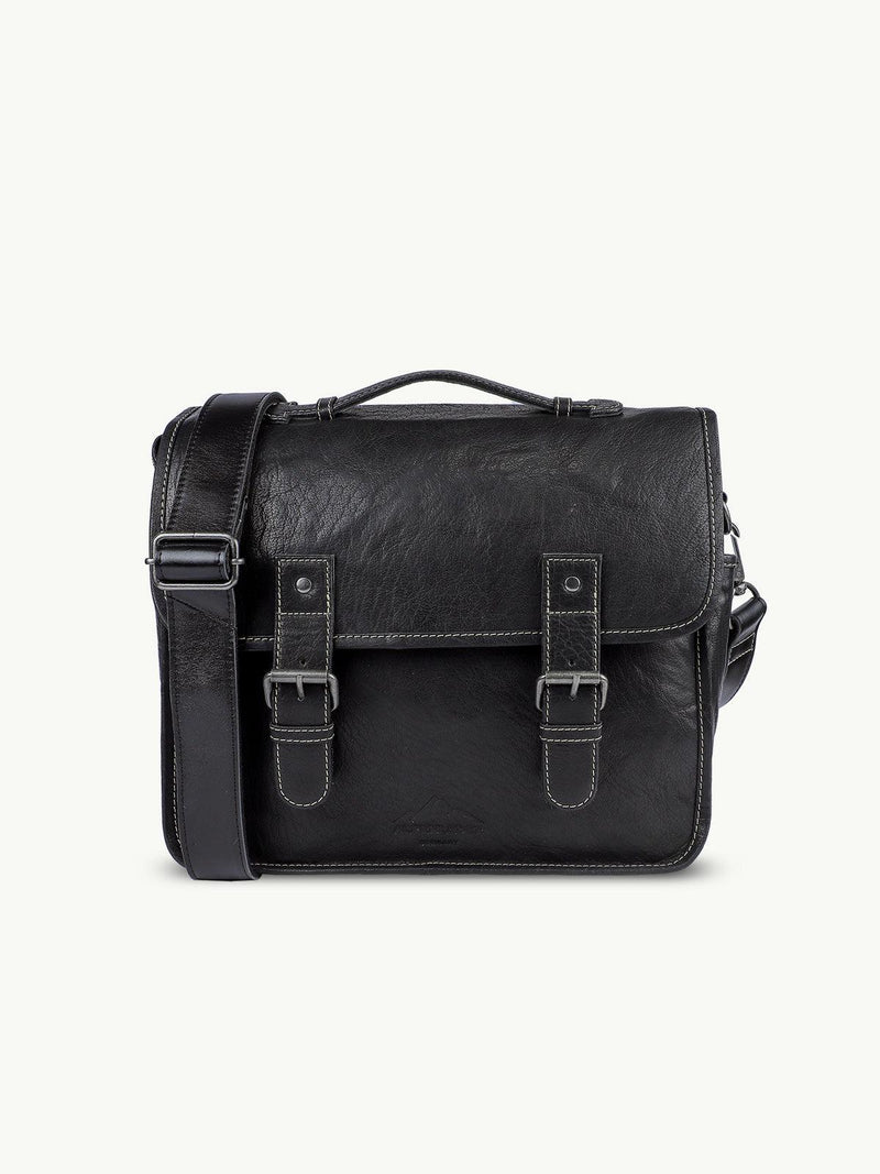 scippis messenger bag tourer – grote reistas van leer met veel opbergruimt