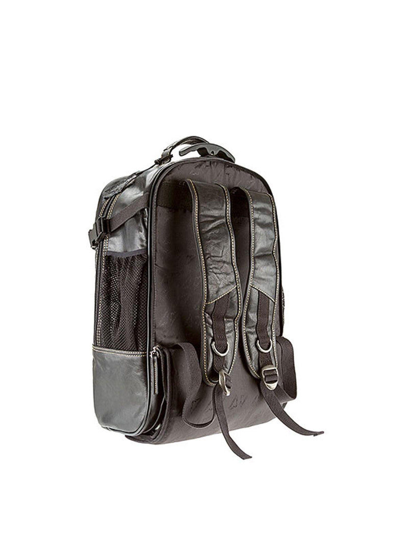 alpenleder achensee trolley bag – reistas van leer met wielen en telescoopgreep