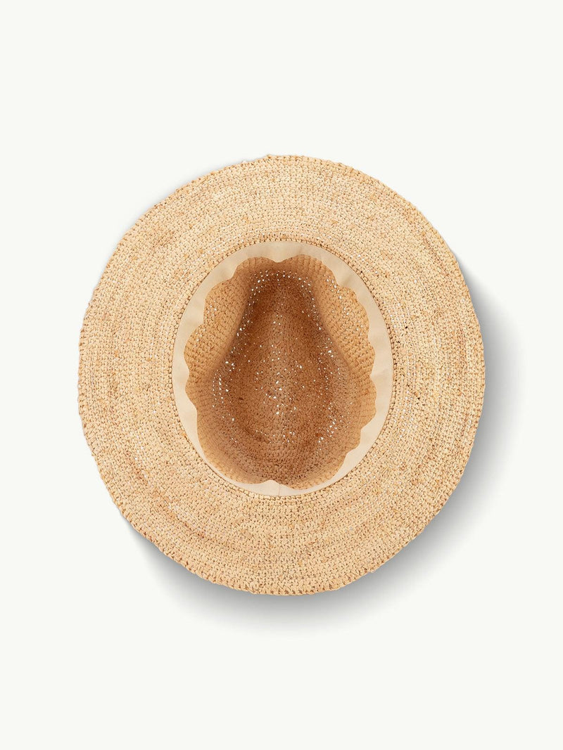 torbay hoed – lichtgewicht raffia zomerhoed