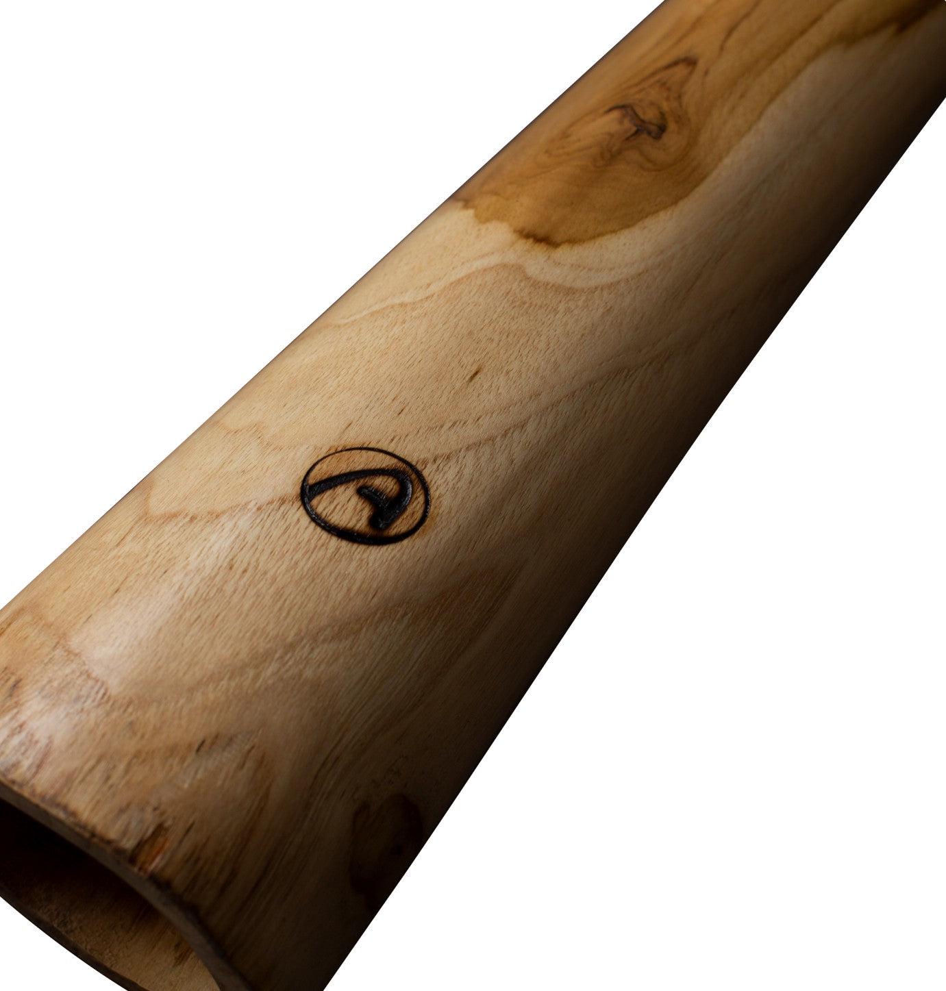 houten didgeridoo 130cm - inclusief ikat bag en bijenwas - didgeridoo voor beginners