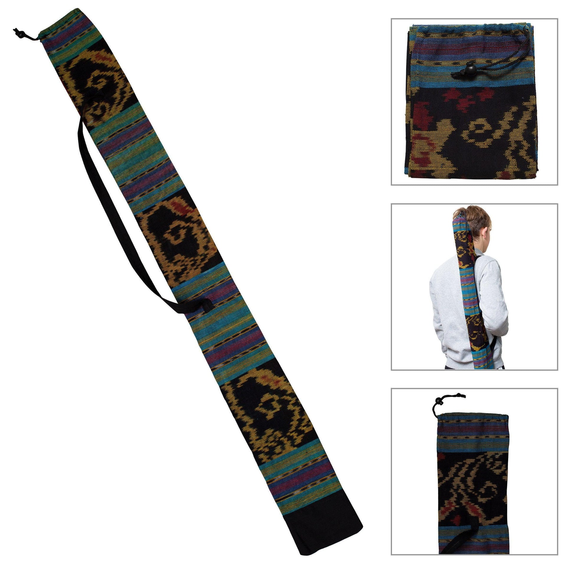 didgeridoo mahonie pro-series 147cm inclusief ikat bag, online cursus, beschermcover mondstuk