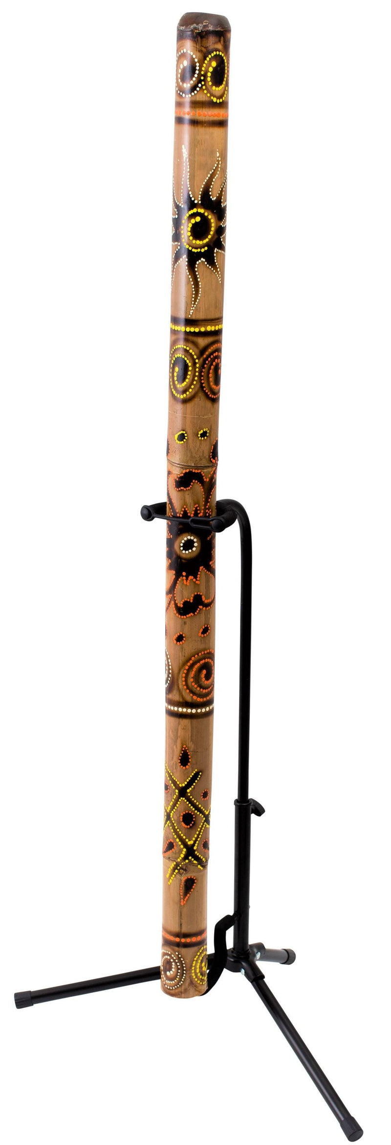 australian treasures bamboe didgeridoo inclusief bijpassende didgeridoostandaard