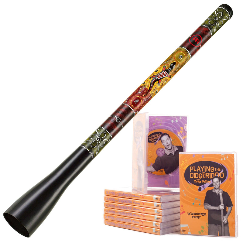 meinl slide didgeridoo – uitschuifbare didgeridoo inclusief dvd