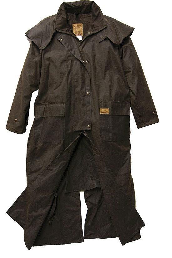 scippis riding coat oilskin – traditionele oilskin jas voor paardrijden
