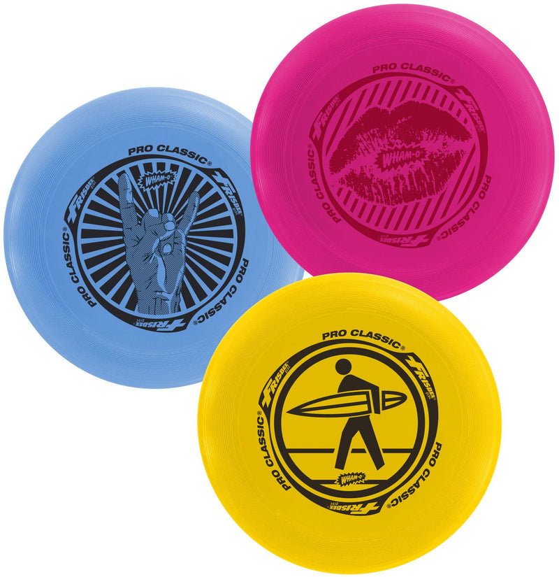 frisbee 130gr.pro-classic 3kl.ass.wham-o