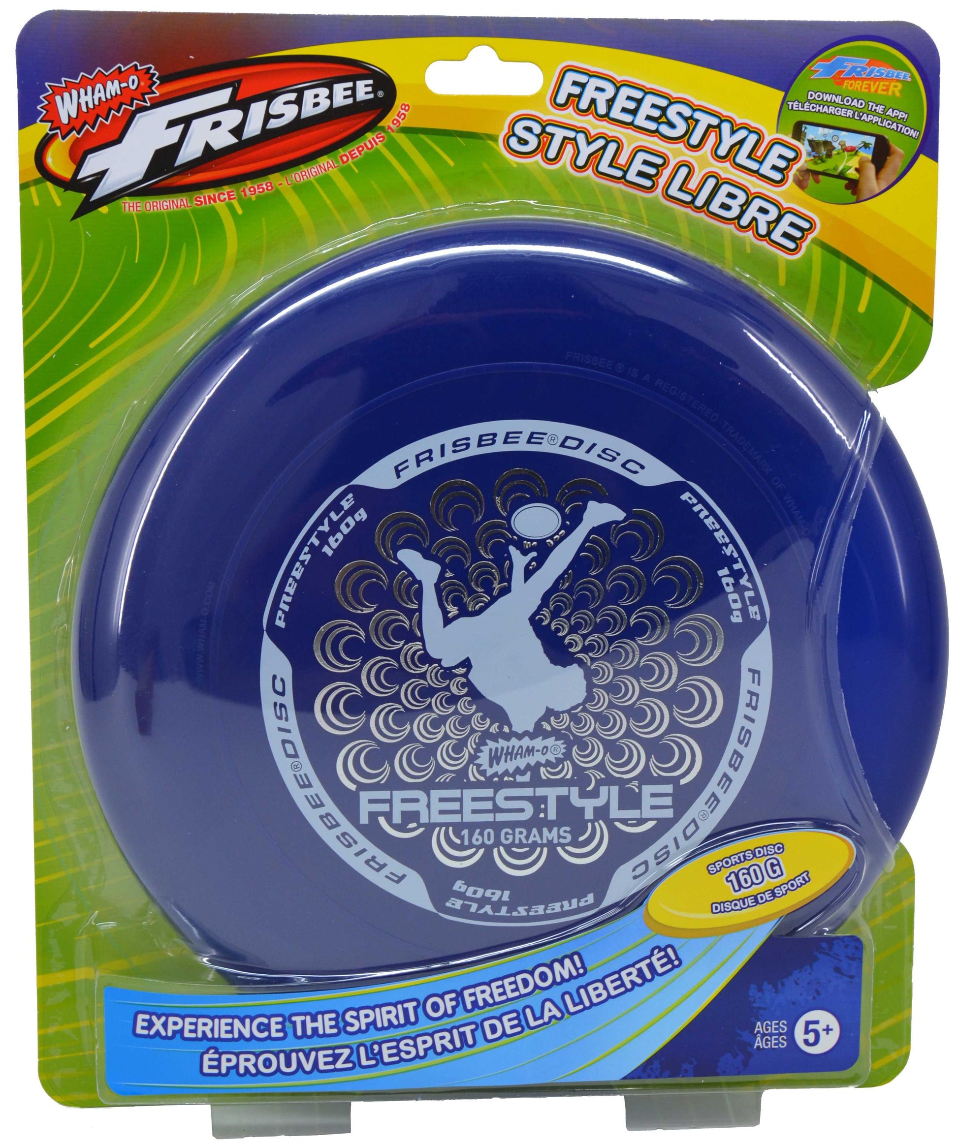 Wham-O Freestyle Frisbee – 160g for tricks & smooth catching