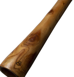 mahonie didgeridoo 147cm – compleet met tas, standaard & onlinecursus