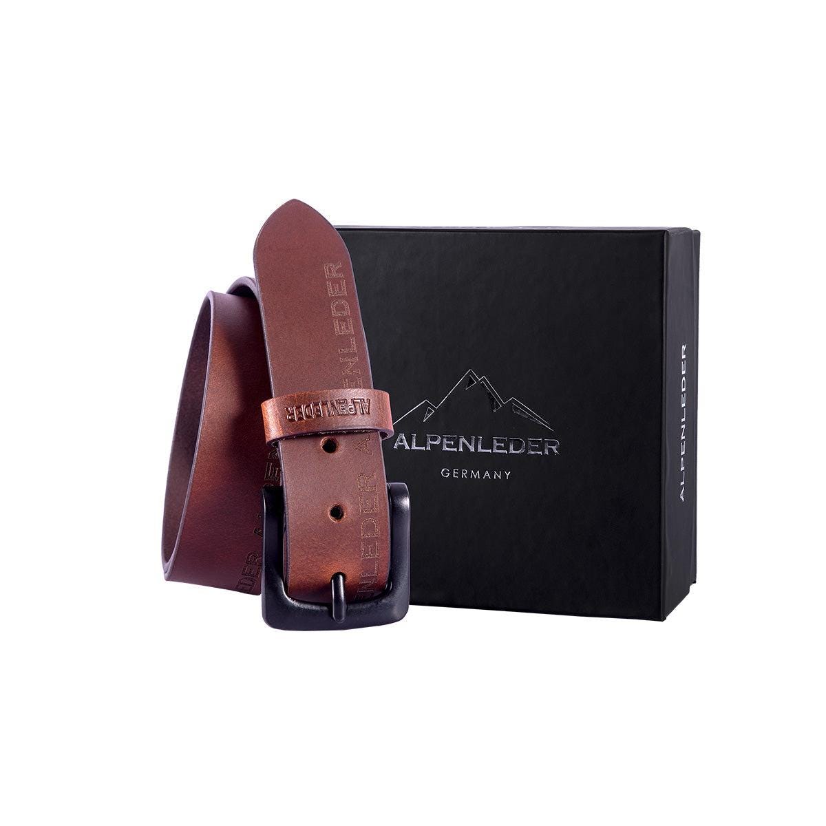 alpenleder leren riem – authentieke riem van hoogwaardig buffelleer