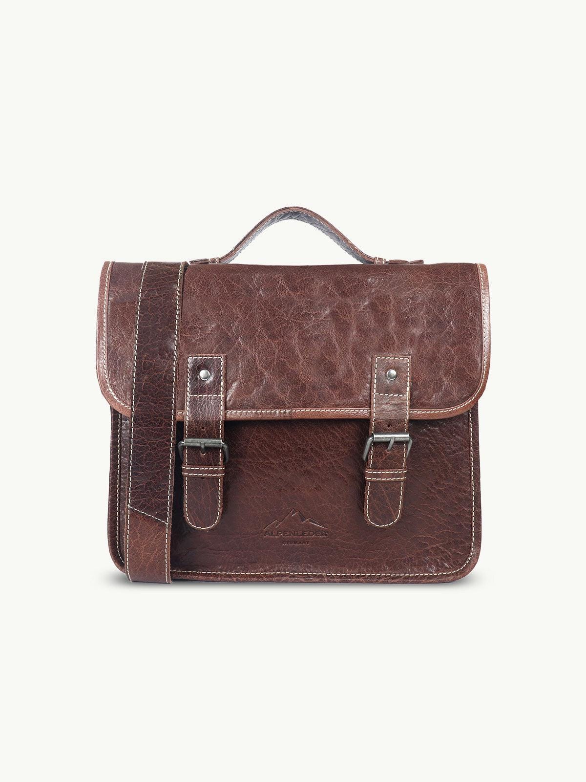 scippis messenger bag tourer – grote reistas van leer met veel opbergruimt