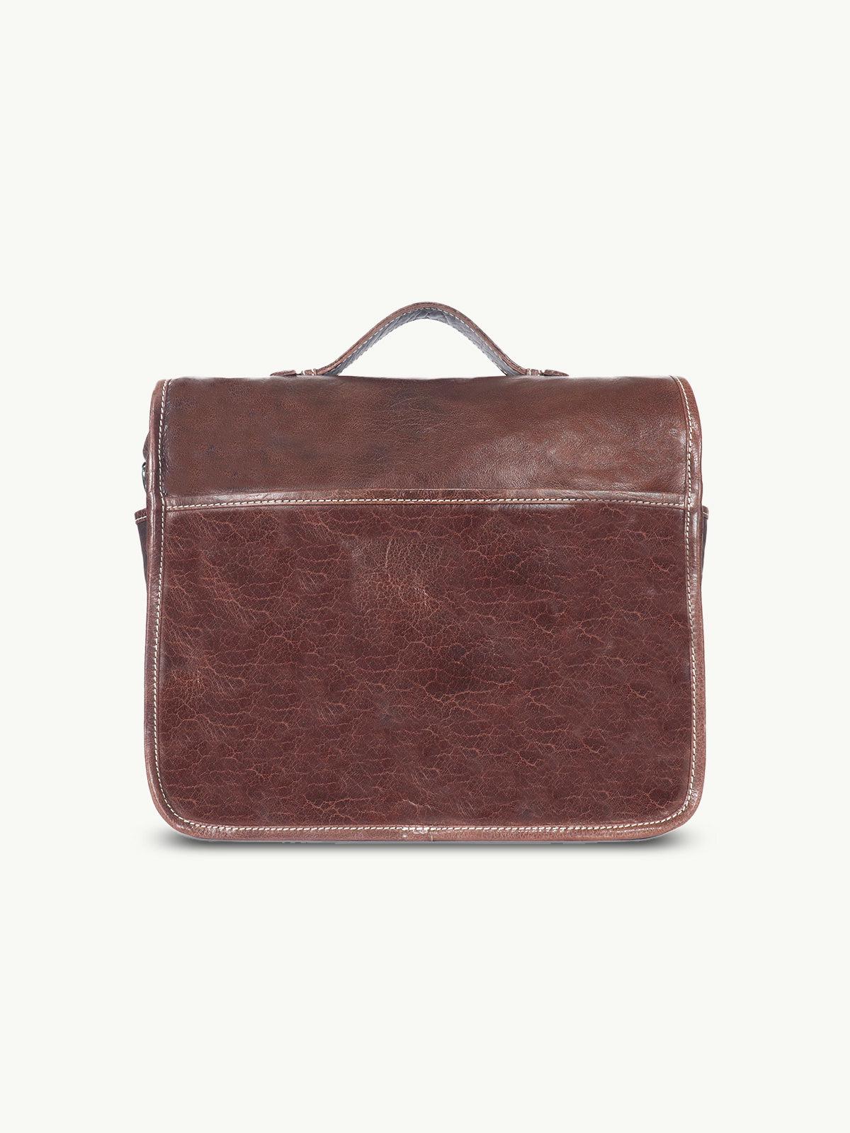 scippis messenger bag tourer – grote reistas van leer met veel opbergruimt