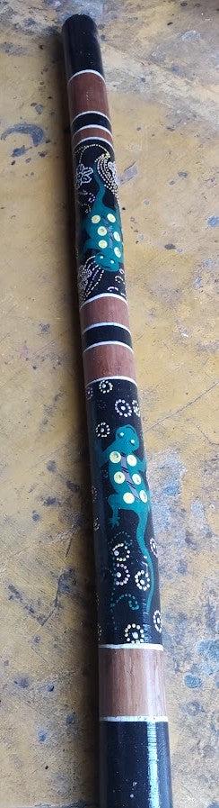 Bamboe Didgeridoo 120cm – Green Gekko Design met Warme lage Toon