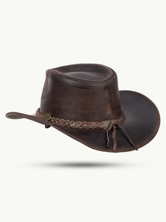 scippis hoed – fitzroy – leren hoed met klassieke uitstraling – duurzaam & comfortabel voor dagelijks gebruik