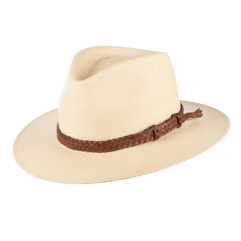 scippis clovelly panama hoed – elegante strohoed – handgemaakt met aandacht voor detail